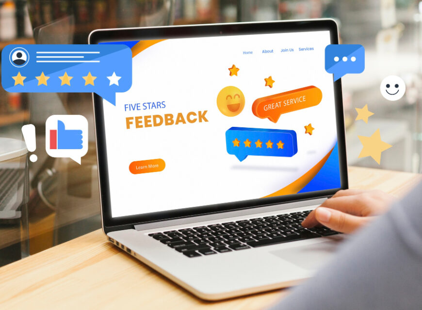 customer experience creative collage